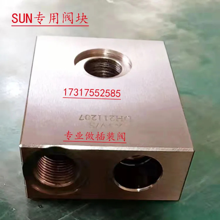 SUN 유압식 태양열 카트리지 밸브 블록 X3V 또는  CACL-LFN 날짜 COOE