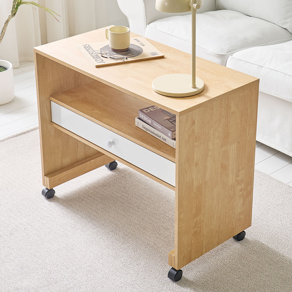 통통 사이드 테이블 책상 이동형 양방향 협탁