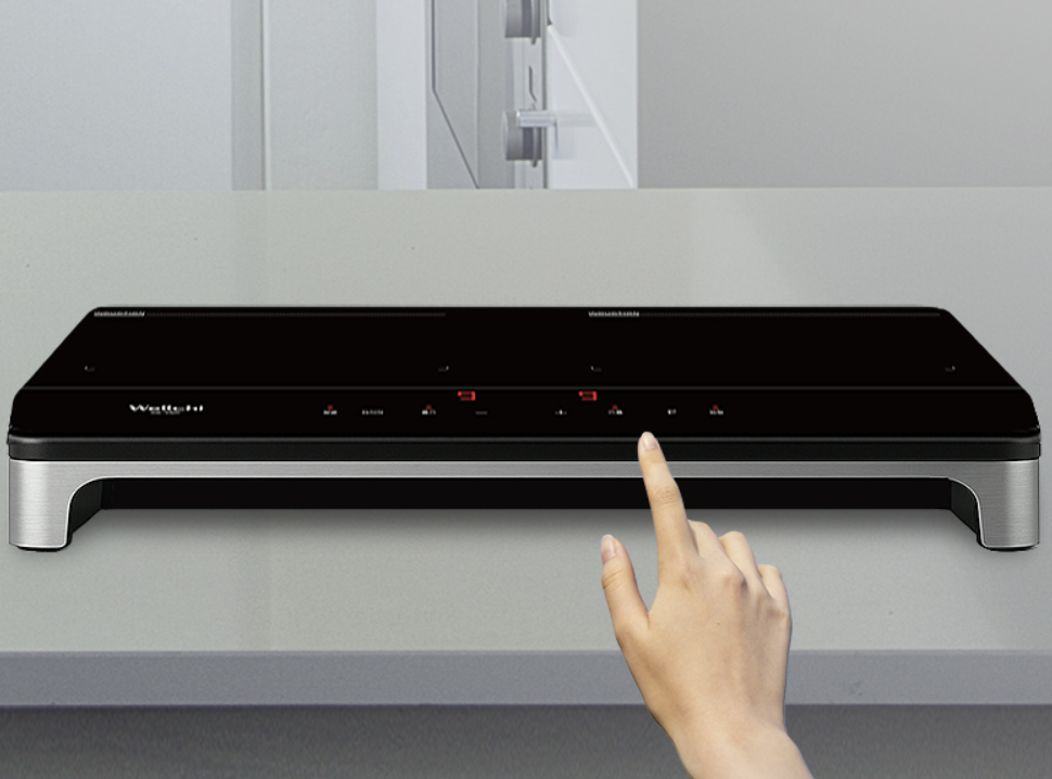 업소용인덕션 2구 웰치 이동식 전기레인지 고화력 타이머 이동형 PC방 주방 가정 3.5KW