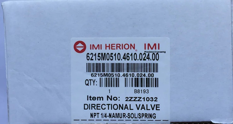 Norgren 방폭 솔레노이드 밸브 EEx M II T4 1 6215M3530.4211.230.50