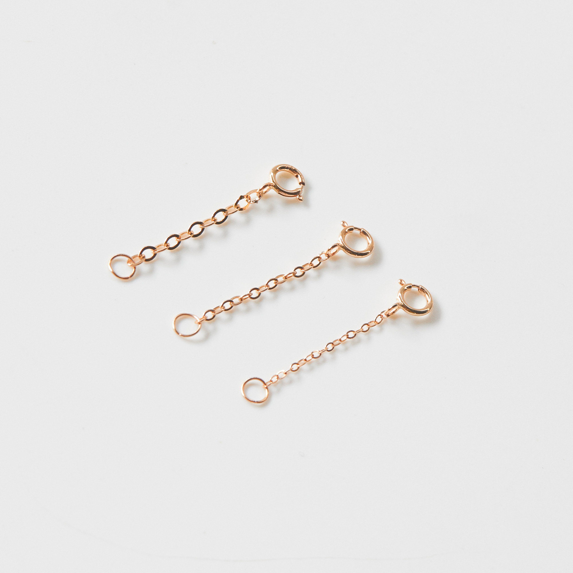 14K 18k 연장체인 보조체인 금 목걸이 팔찌 길이 연장 줄 3CM 5CM 7CM 9CM