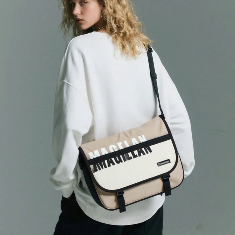 마젤란 학생 크로스백 대학생 남자 여행 슬링백 1927 캐주얼 옆으로 매는 가방