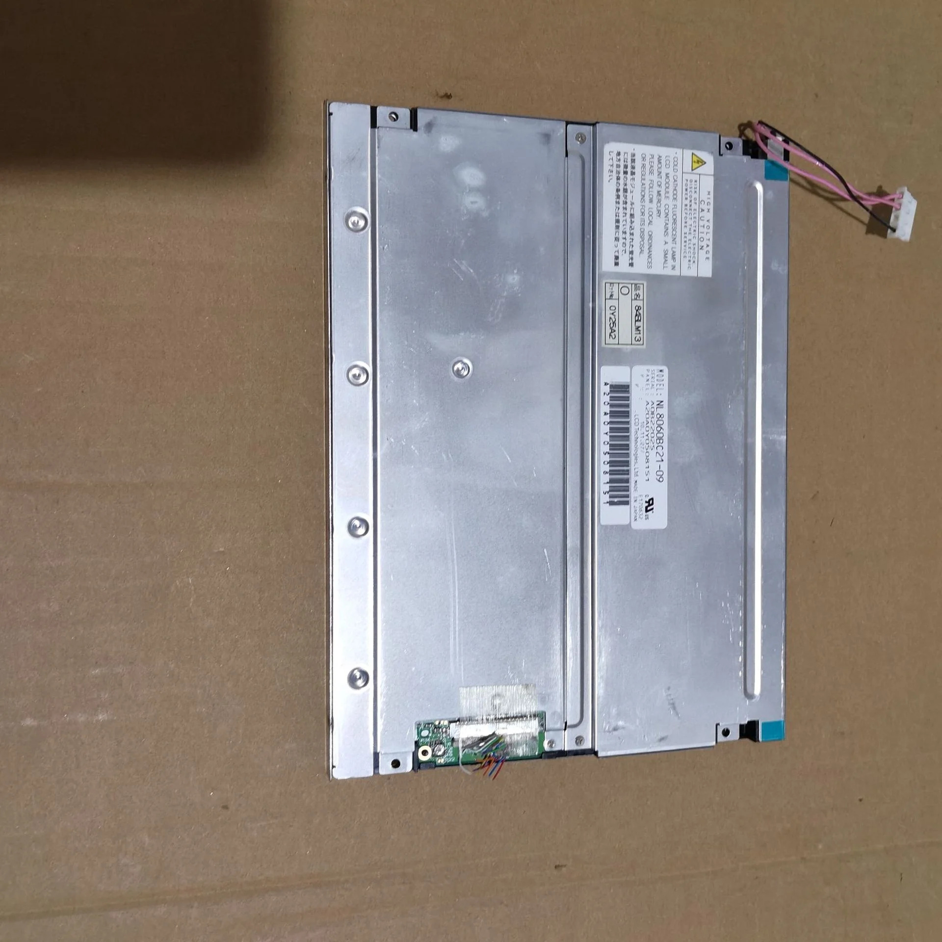 리퍼 NL8060BC21-09 LCD 패널 디스플레이 화면 6.5 인치