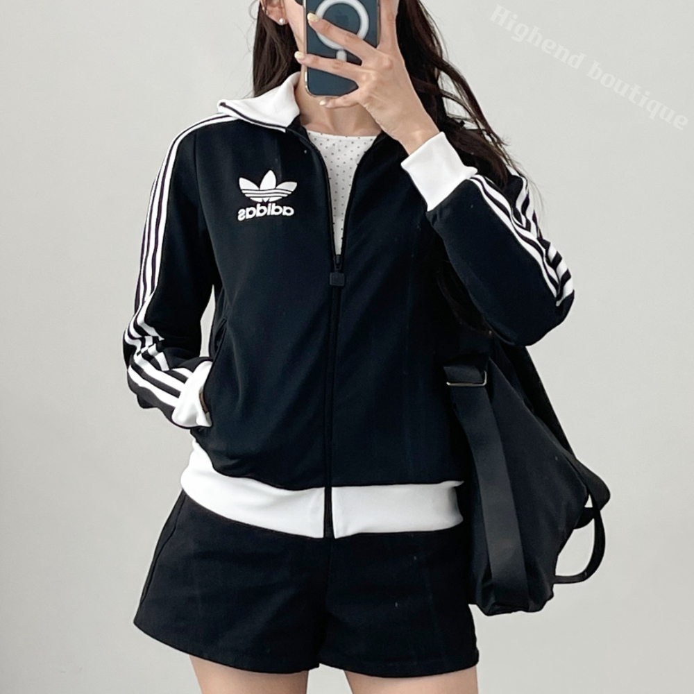 아디다스 져지 저지 트레이닝복 트레이닝 셋업 츄리닝 세트 블랙화이트B, XS - 상세 이미지 2