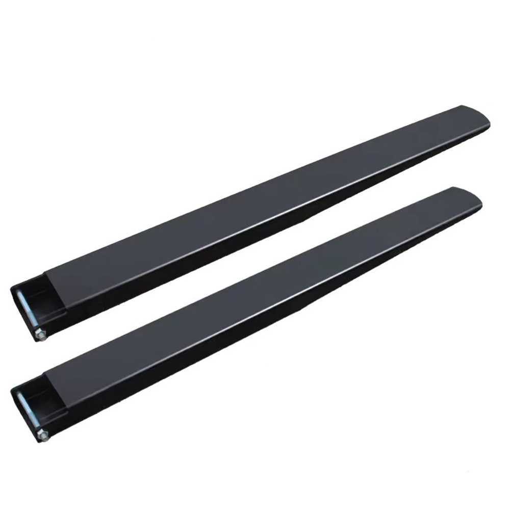 지게차 확장 포크 덧발 구조물 중량 적재 작업 보조 5mm 3.5톤 135x55x1.8m - 상품 이미지
