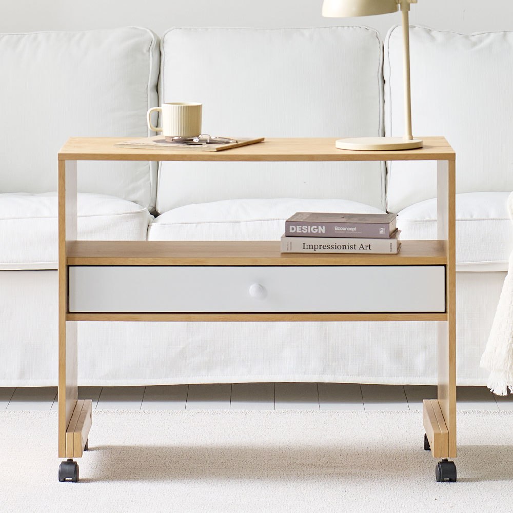 통통 사이드 테이블 책상 이동형 양방향 협탁