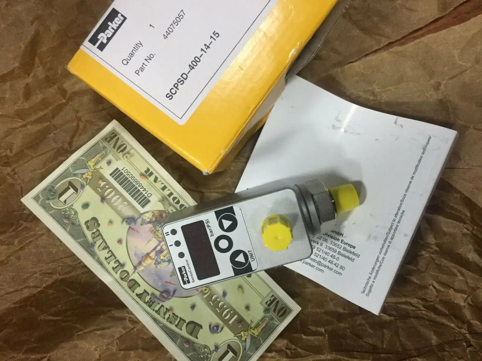 SCPSD-400-14-15 파커 Senso
