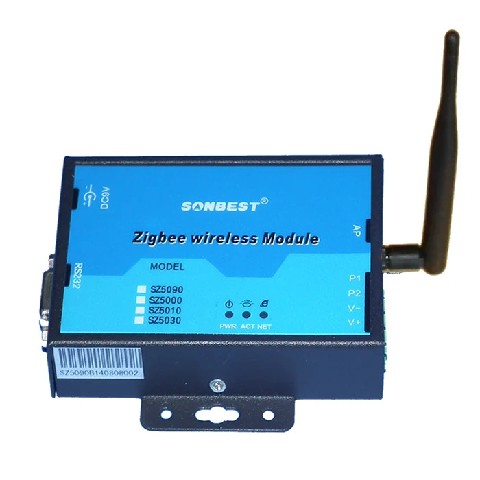 ZIGBEE 무선 데이터 수집 모듈 MODBUS RTU 프로토콜 수신 거리 스위치 가능