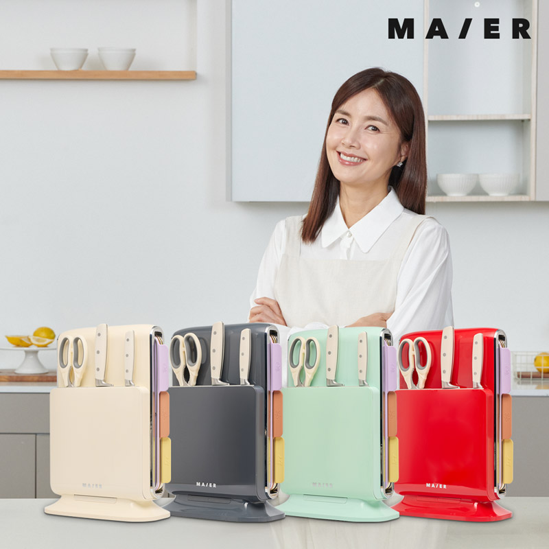 [마이어] 듀얼 LED 도마살균기 (TPU도마 3종 포함) / MAIER 신애라 칼 식기 소독기 제품 이미지