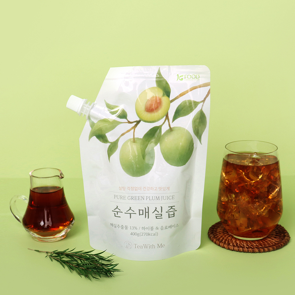 저당 알룰로스 순수매실즙 1팩 400g 매실청 소스 이미지 6
