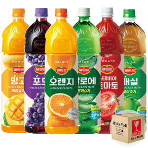델몬트 주스 오렌지 100 포도 망고 알로에 토마토 매실 쥬스 1.5L ... 맛있게 먹은 솔직 후기 - 상품 이미지 1