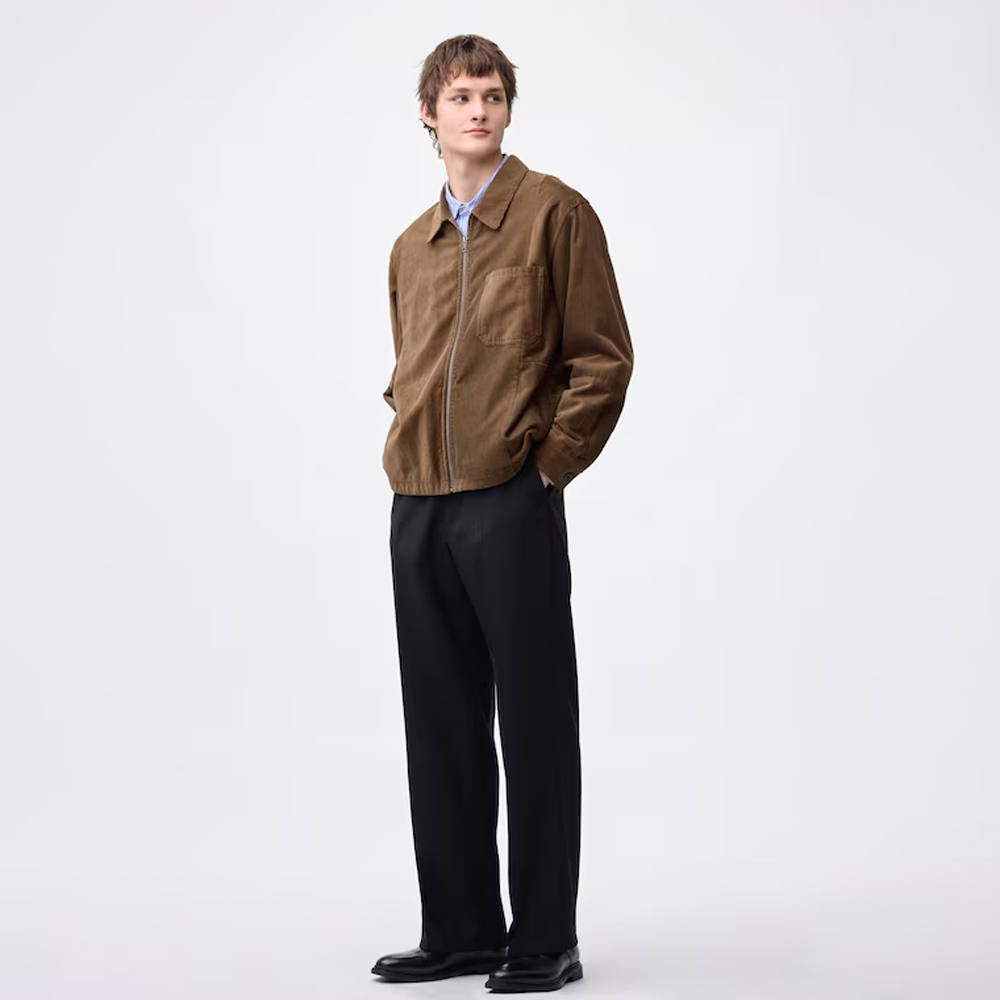 지유 바지 와이드 슬랙스 EC 78.5cm 팬츠 357974 - 상품 이미지