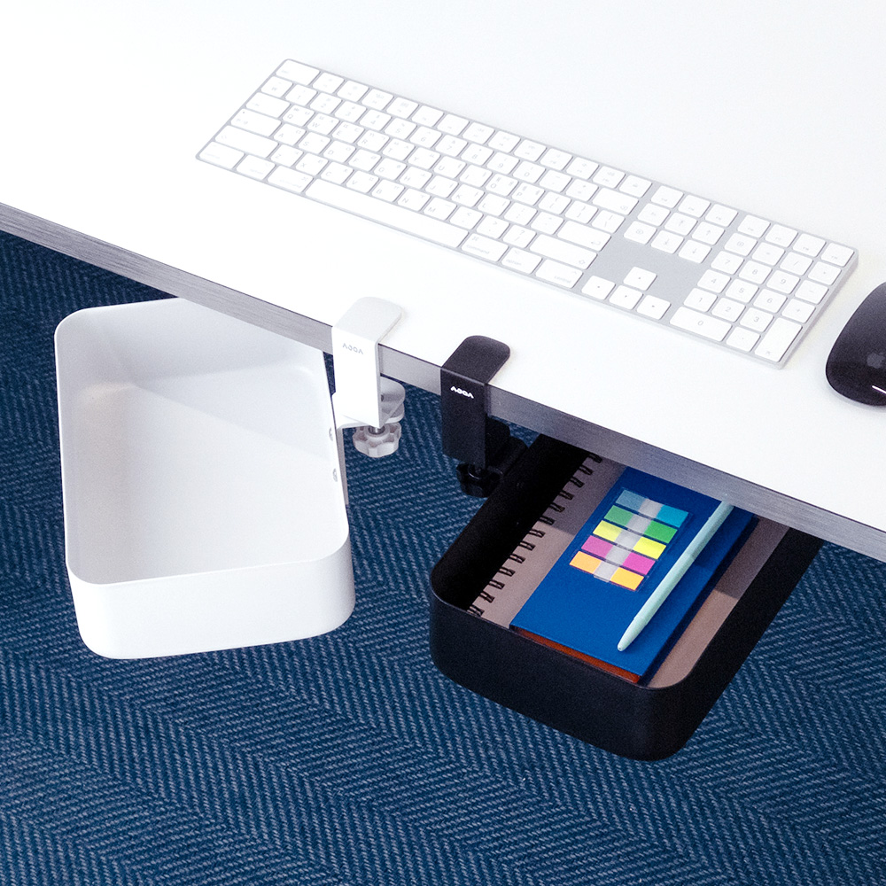 숨틈 수납함 책상 오거나이저 정리함 부착식 미니서랍 셋업 책상 꾸미기 사무실 데스크테리어 제품 이미지