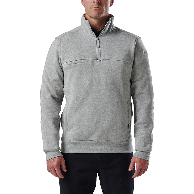 5.11 택티컬 1/4 집업 잡 셔츠 2.0 (헤더 그레이) - Job Shirt 1/4 Zip 2.0 (Heather Gray) - 메인 이미지