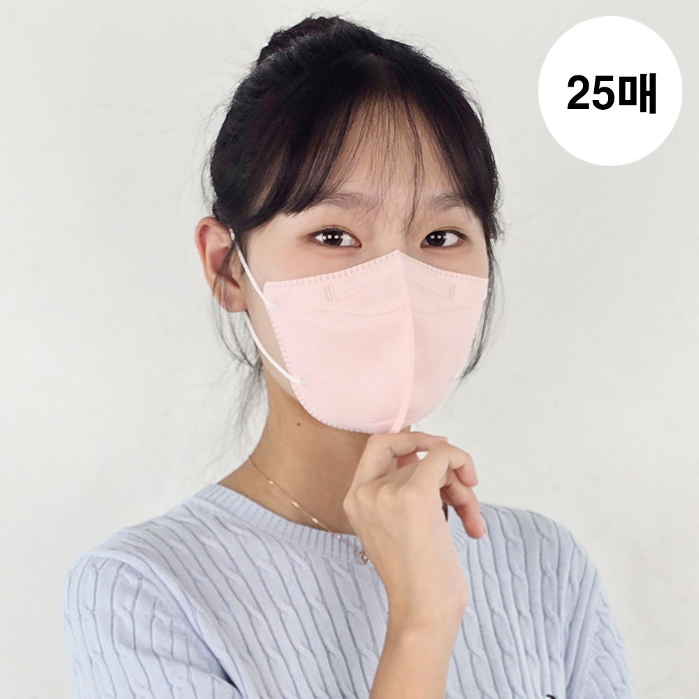 메디케이알 새부리형 데일리핏 KF94 M(중형), 미디피치, 25개