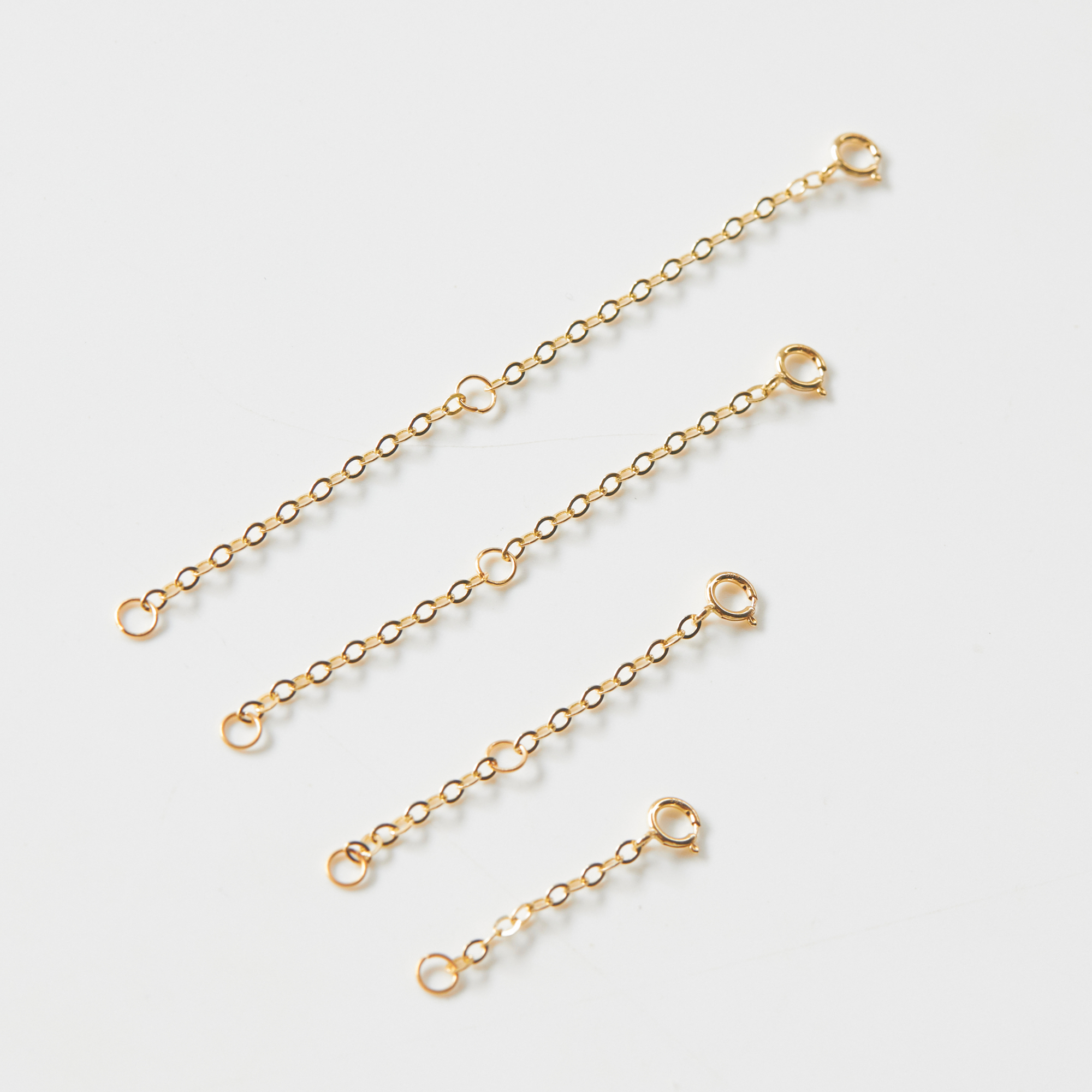 14K 18k 연장체인 보조체인 금 목걸이 팔찌 길이 연장 줄 3CM 5CM 7CM 9CM