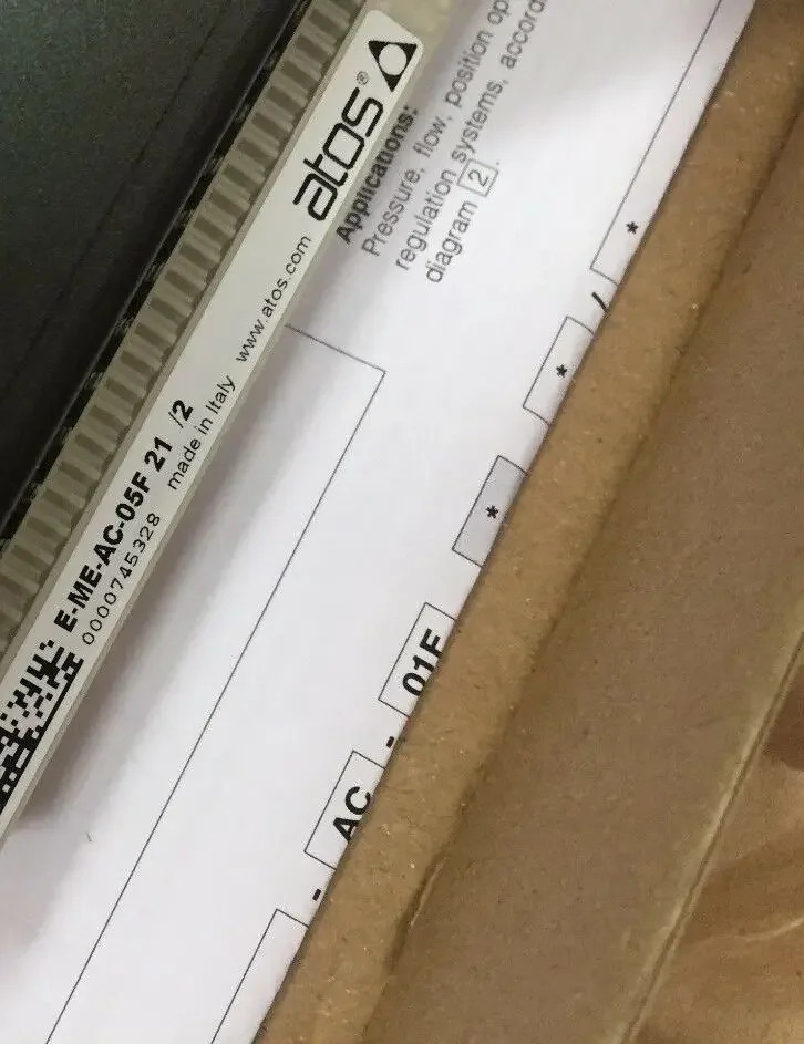 E-ME-AC-05F 21/2 atos 전기 증폭기 atoss