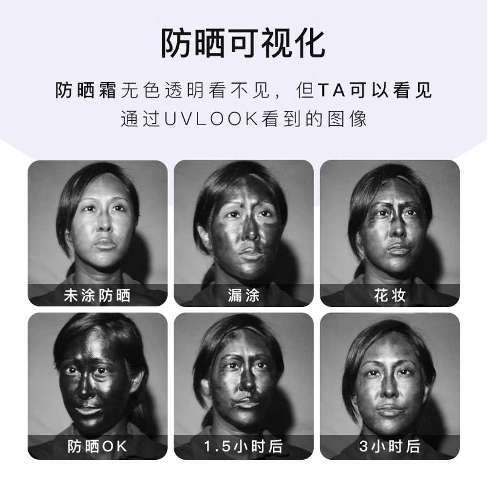 uv 카메라 휴대폰 인터페이스 안드로이드 선크림 감지 화이트 - 상세 이미지 2