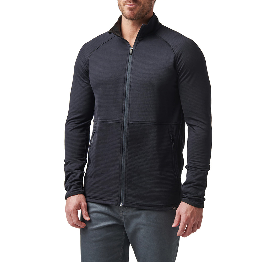 5.11 택티컬 스트라토스 풀 집업 (다크네이비) - Stratos Full Zip (Dark Navy) - 상세 이미지 2