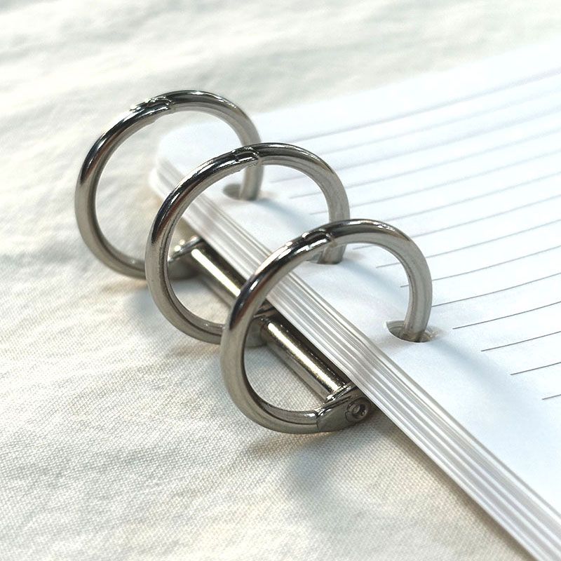 셀프 제본 바인더링 메탈 삼공링 3공 D링 O링 루즈링 바인더 제작 3단... 실사용 후기 | 효과 있을까? - 대표 이미지