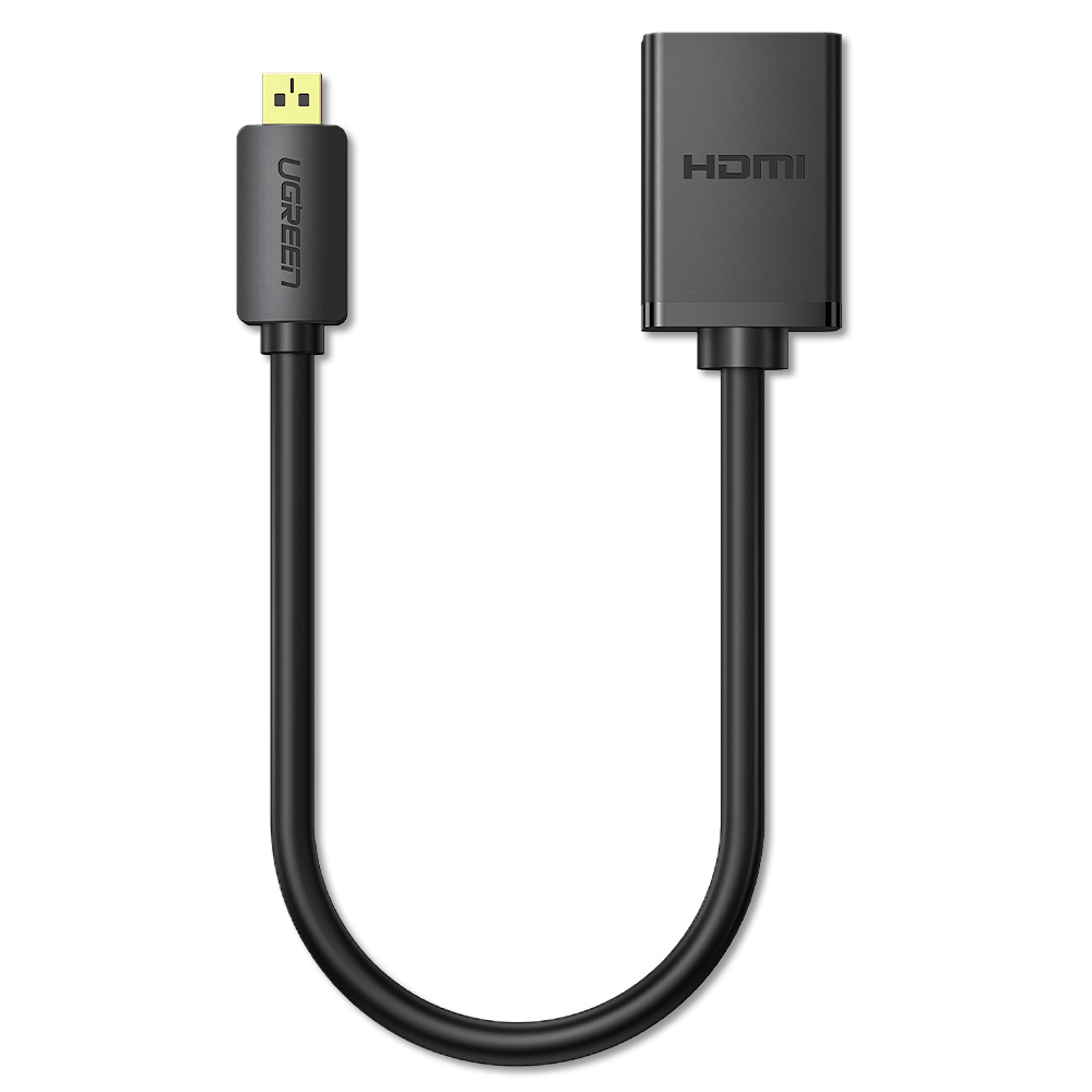 유그린 양방향 Micro HDMI M to HDMI F 변환 젠더 케이블 20134 - 상세 이미지 3