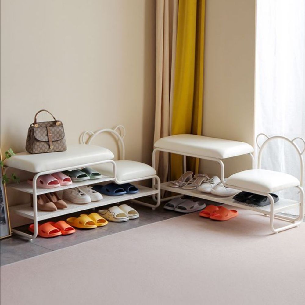어린이 신발장 의자 유아 키즈 현관 벤치 신발 정리대 1단 70x25 / 초슬림 모델