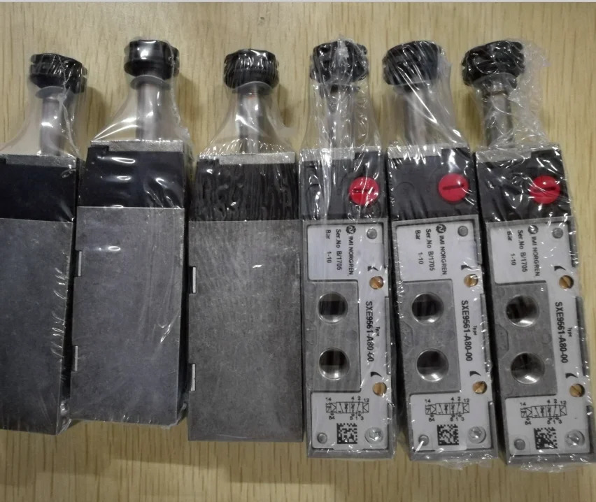 SXE9573-Z70-80 Z70-81 Z71-00 노그렌 솔레노이드 밸브 베이스 플레이트