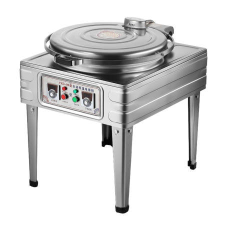 누룽지기계 업소용 자동 와플팬 팬케이크 수제 양면 오븐