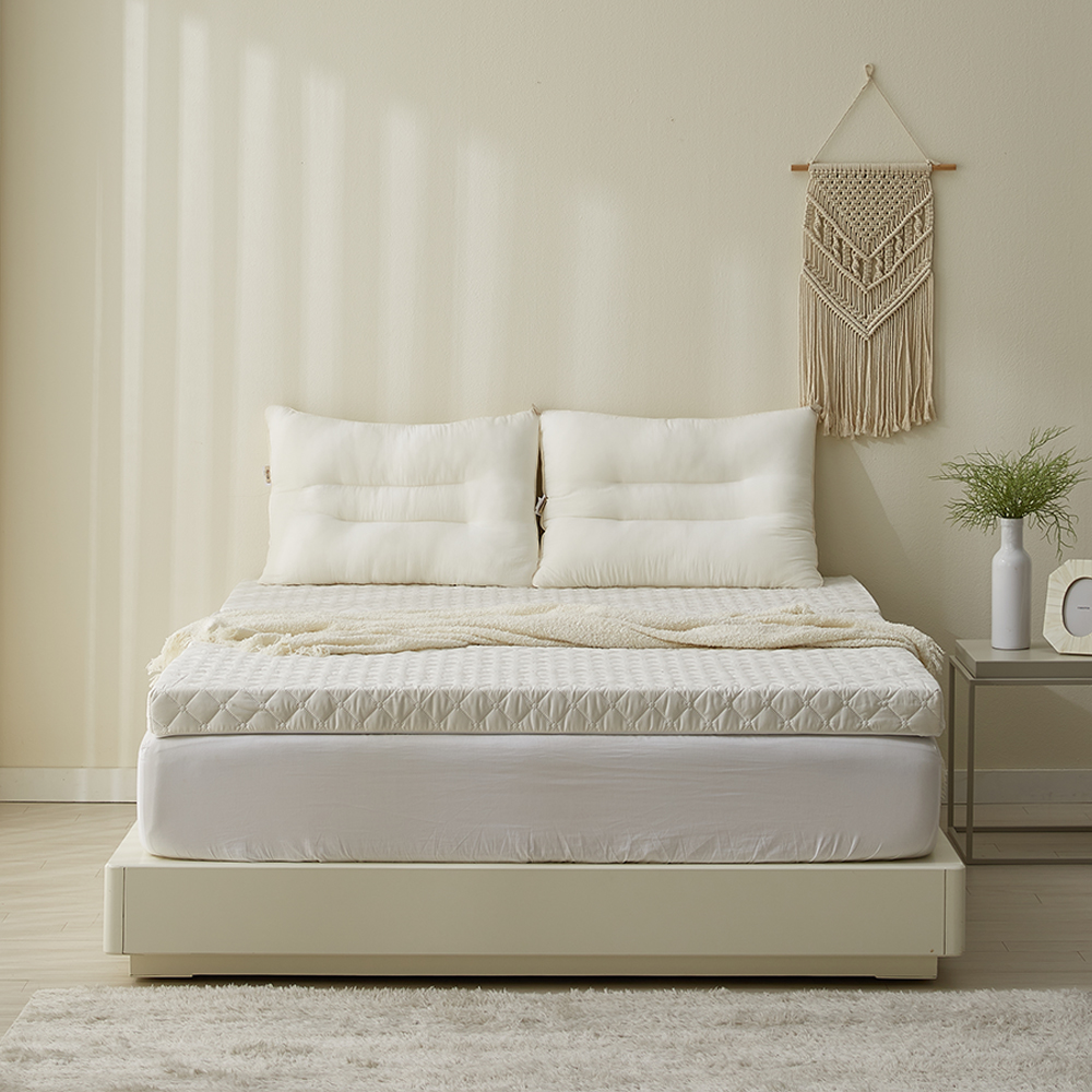 집앤콕 경추베개 목디스크 일자목 거북목 베개 40x60 딥네이비