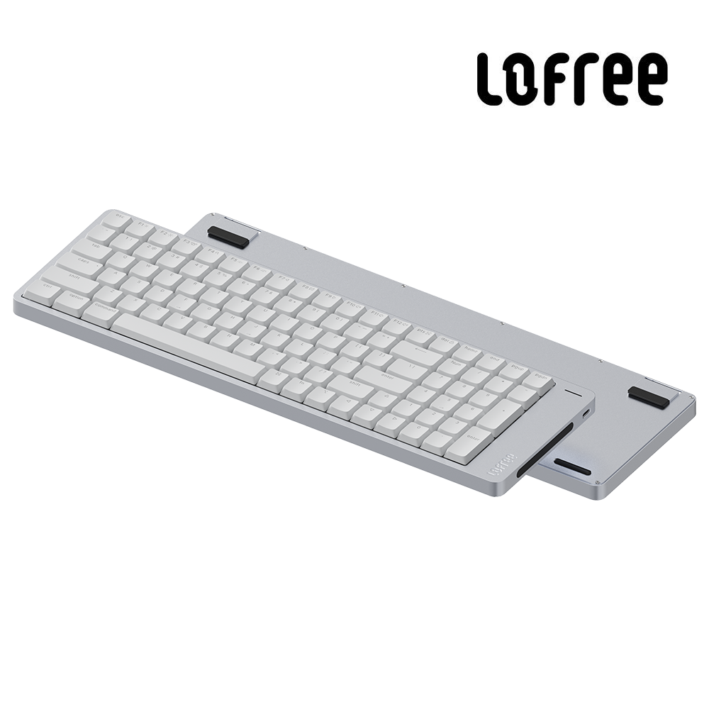 로프리 플로우 2 flow v2 유무선 기계식 키보드 실버(Void축), 100키 제품 이미지