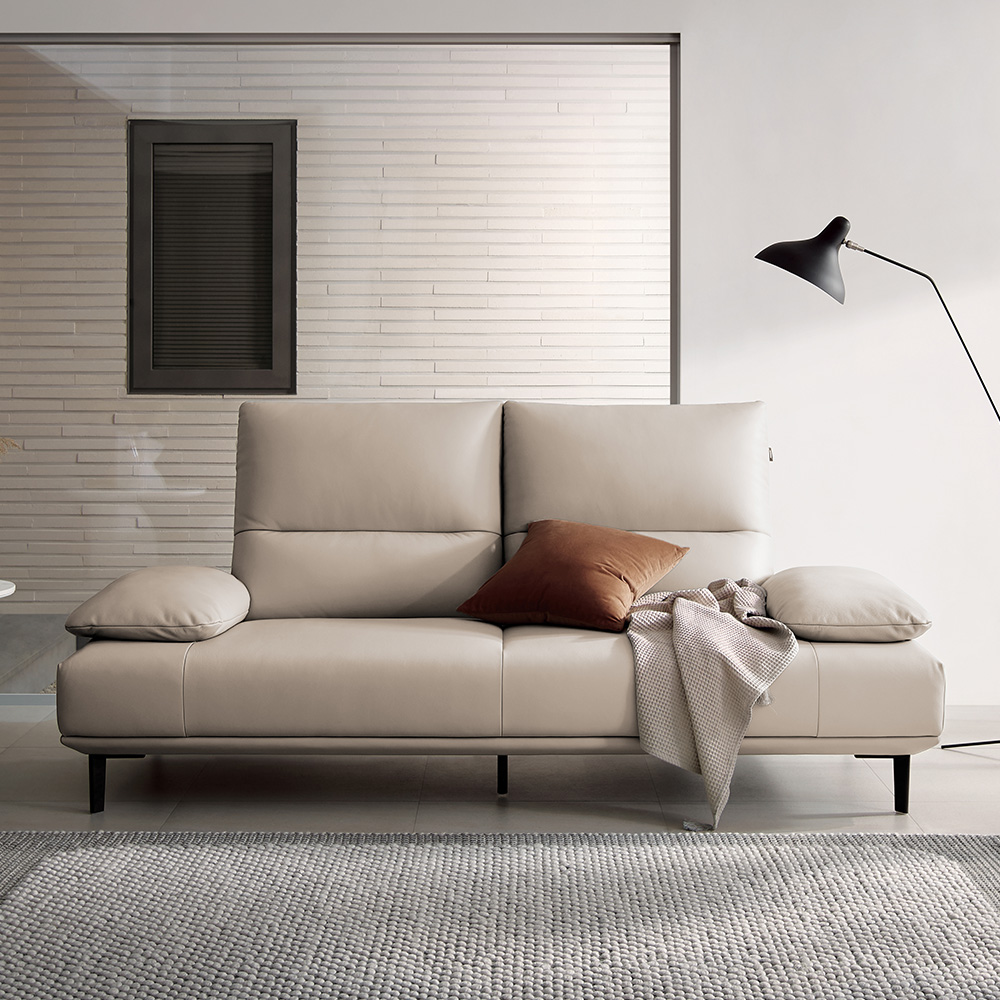 알로소 카포네 소파 스툴미포함, 소프트프리모/클라우드, 3인용