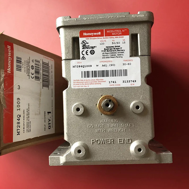 Honeywell 전기 액추에이터 M7284Q1009 포장