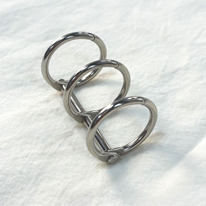 셀프 제본 바인더링 메탈 삼공링 3공 D링 O링 루즈링 바인더 제작 3단 재료 루즈리프 이미지 3