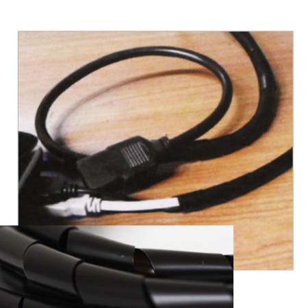 전선보호관 중 4.5M 전선케이블정리 전기선정리