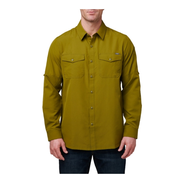 5.11 택티컬 막스맨 롱 슬리브 셔츠 (라이플 그린) - 5.11 Tactical Marksman L/S Shirt (Rifle Green) - 상세 이미지 2