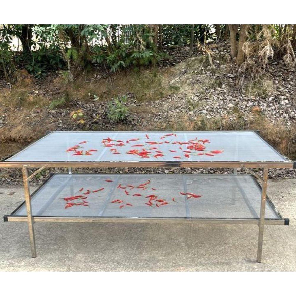 고추 건조대 찻잎 말리는 접이식 건조 건어물 해조류 은색 대량 - 상품 이미지