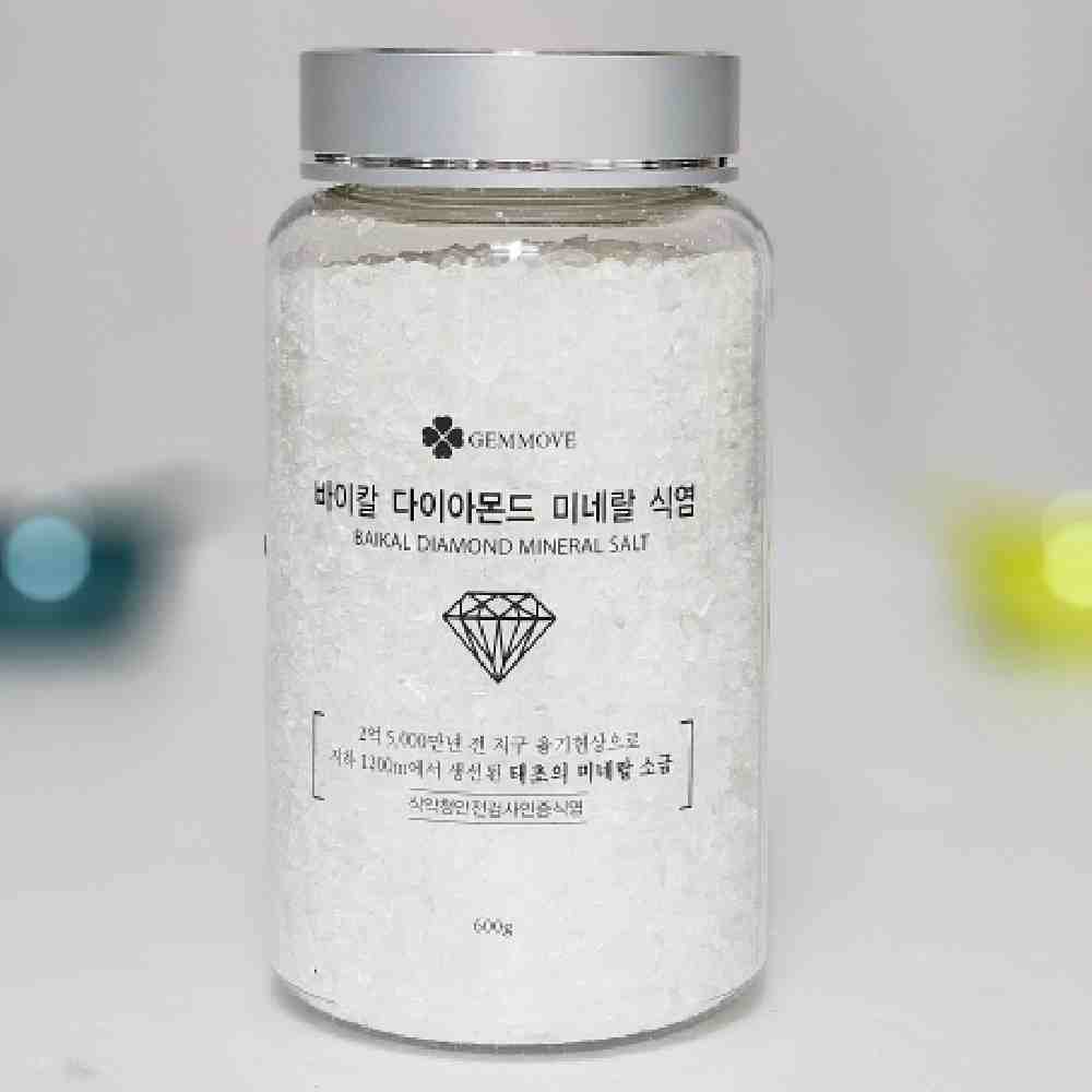 바이칼 다이아몬드 천연미네랄 자연 소금 600g - 메인 이미지