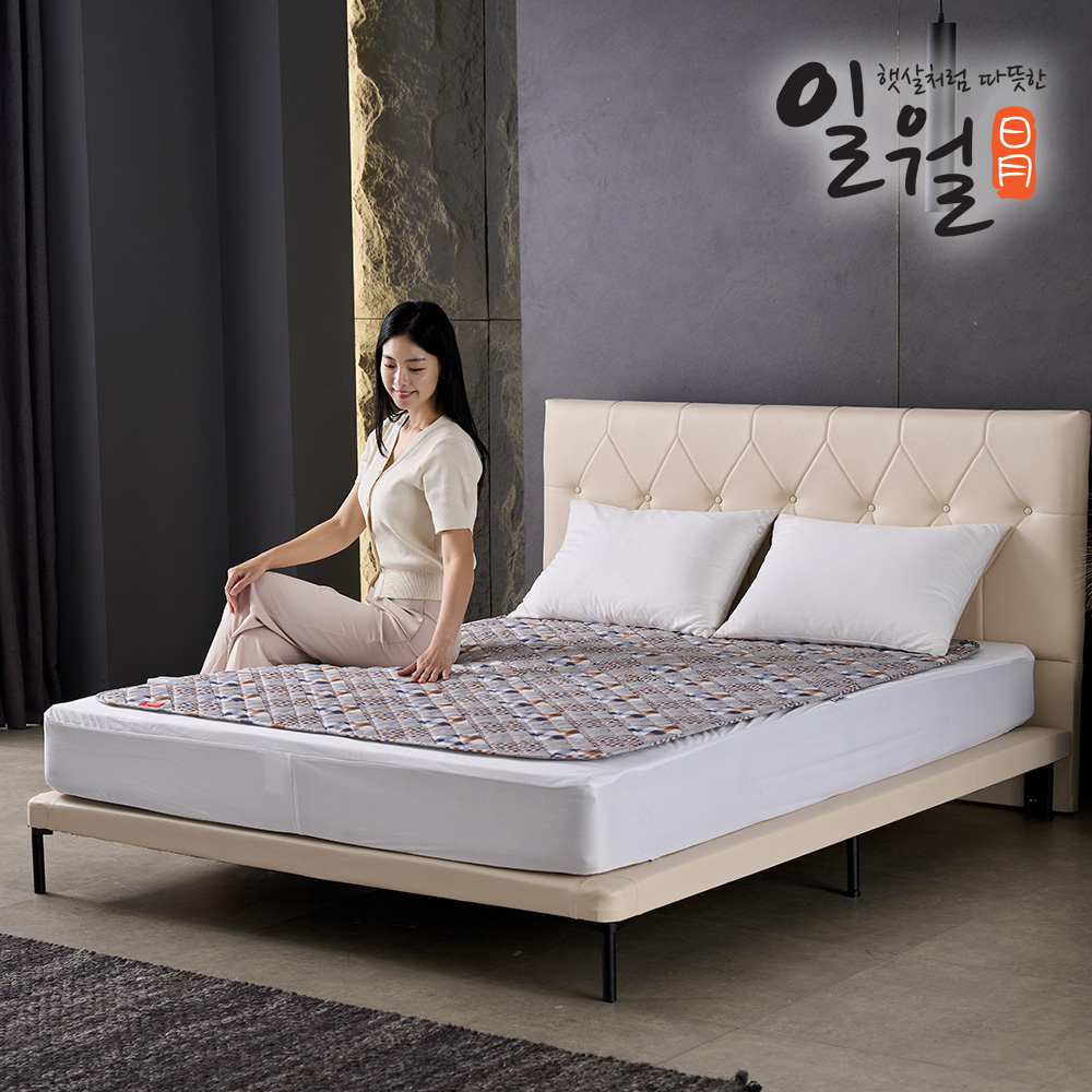 일월 전기매트 코지하우스 워셔블 탄소 카본매트 전기장판 전기요 싱글