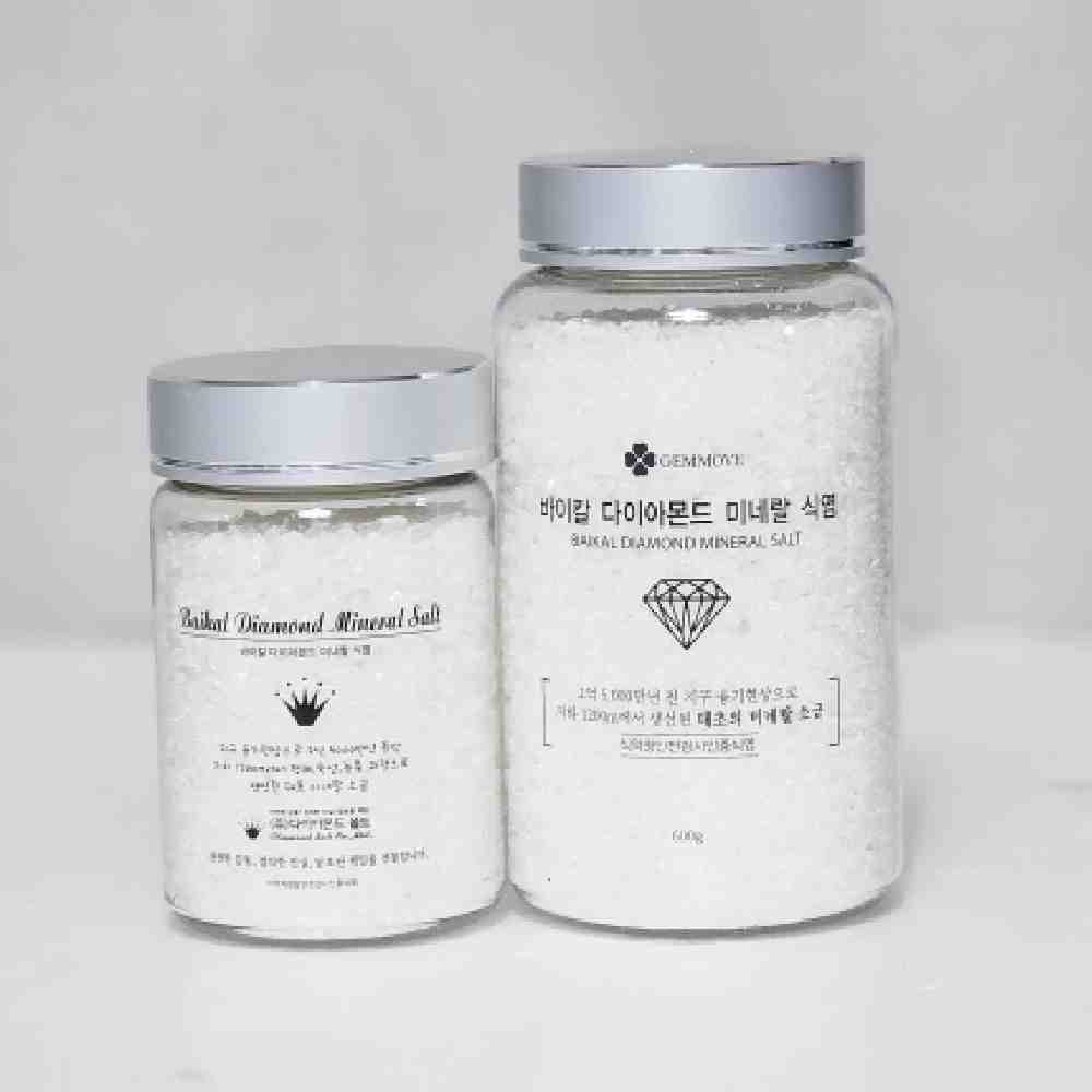 바이칼 다이아몬드 천연미네랄 자연 소금 300g,600g 이미지 7
