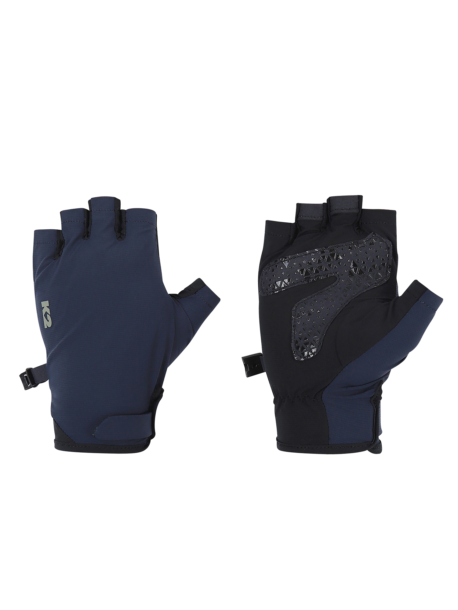 [본사직영] K2 남성 COOL 스트레치 하프 글러브 Navy KMM25V02N4 - 상품 이미지