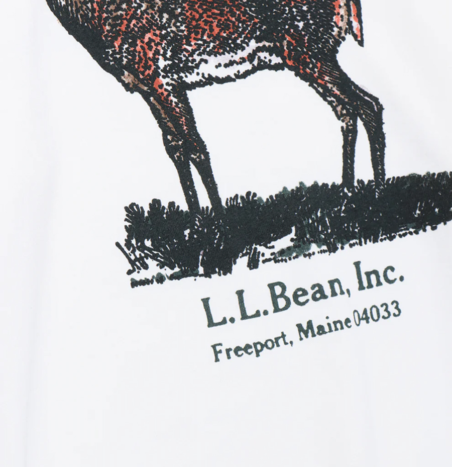 엘엘빈 L.L.Bean 유니온 애니멀 프린트 긴팔 티셔츠 5475-1032 - 상세 이미지 4