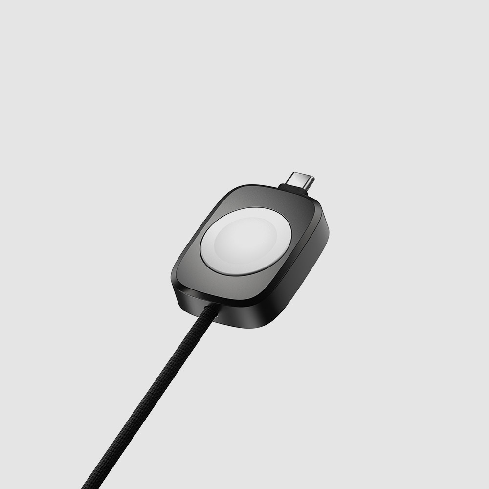 노마드 유니버셜 USB C 타입 100w 고속 충전 케이블 for 애플워치 - 블랙 - 상세 이미지 4