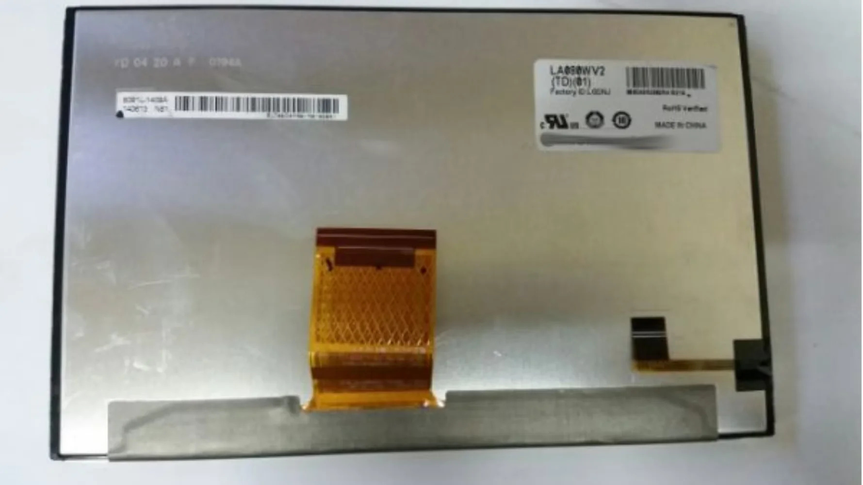 LA080WV2 TD 01 8인치 차량LCD 화면