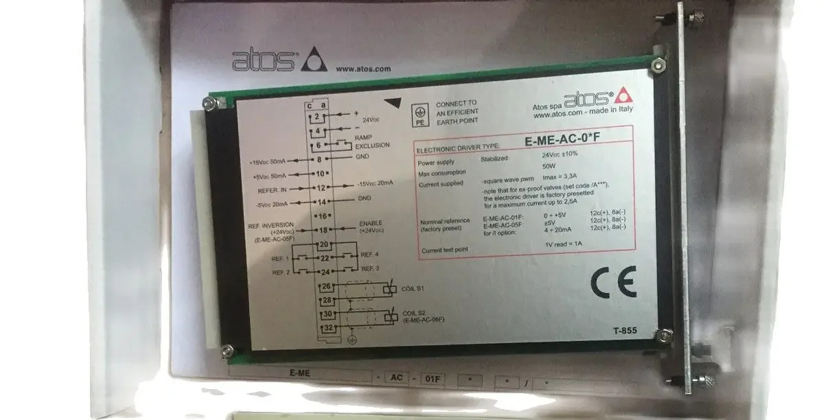 E-ME-AC-05F/I 21/2 atos 전기 증폭기 E-ME-AC-05F/1 atoss