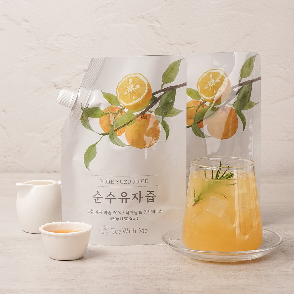 제로슈가 고흥 순수유자즙 450g 1팩 저당음료 베이스 건강한 선물 - 상세 이미지 5
