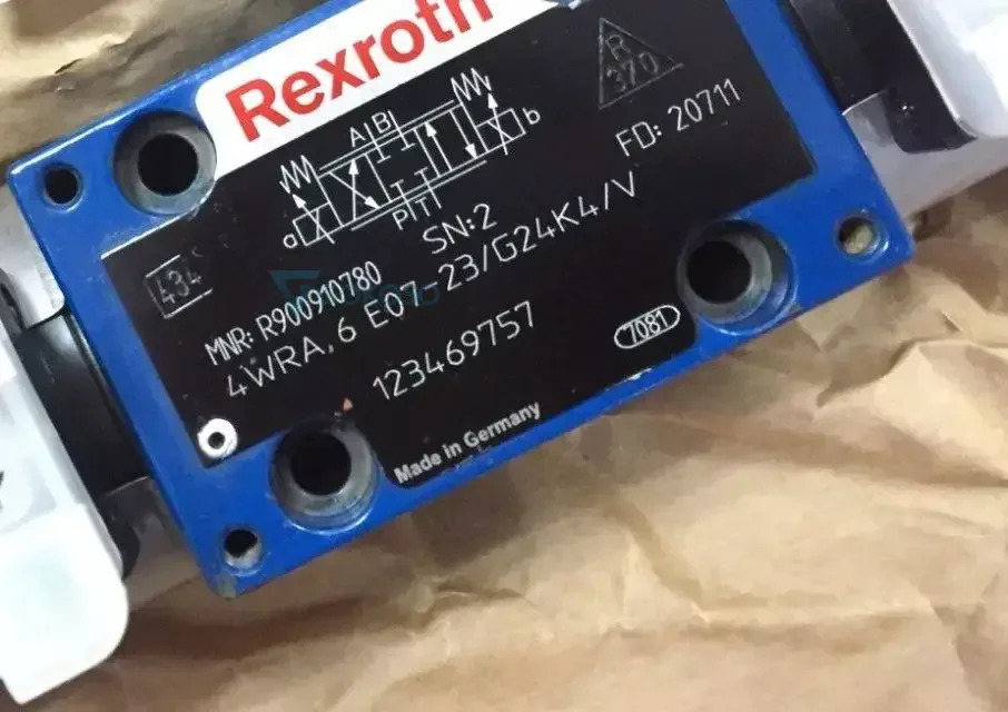 R 900910780  렉스로스 밸브 4WRA 6 E07-2X/G24K4/V