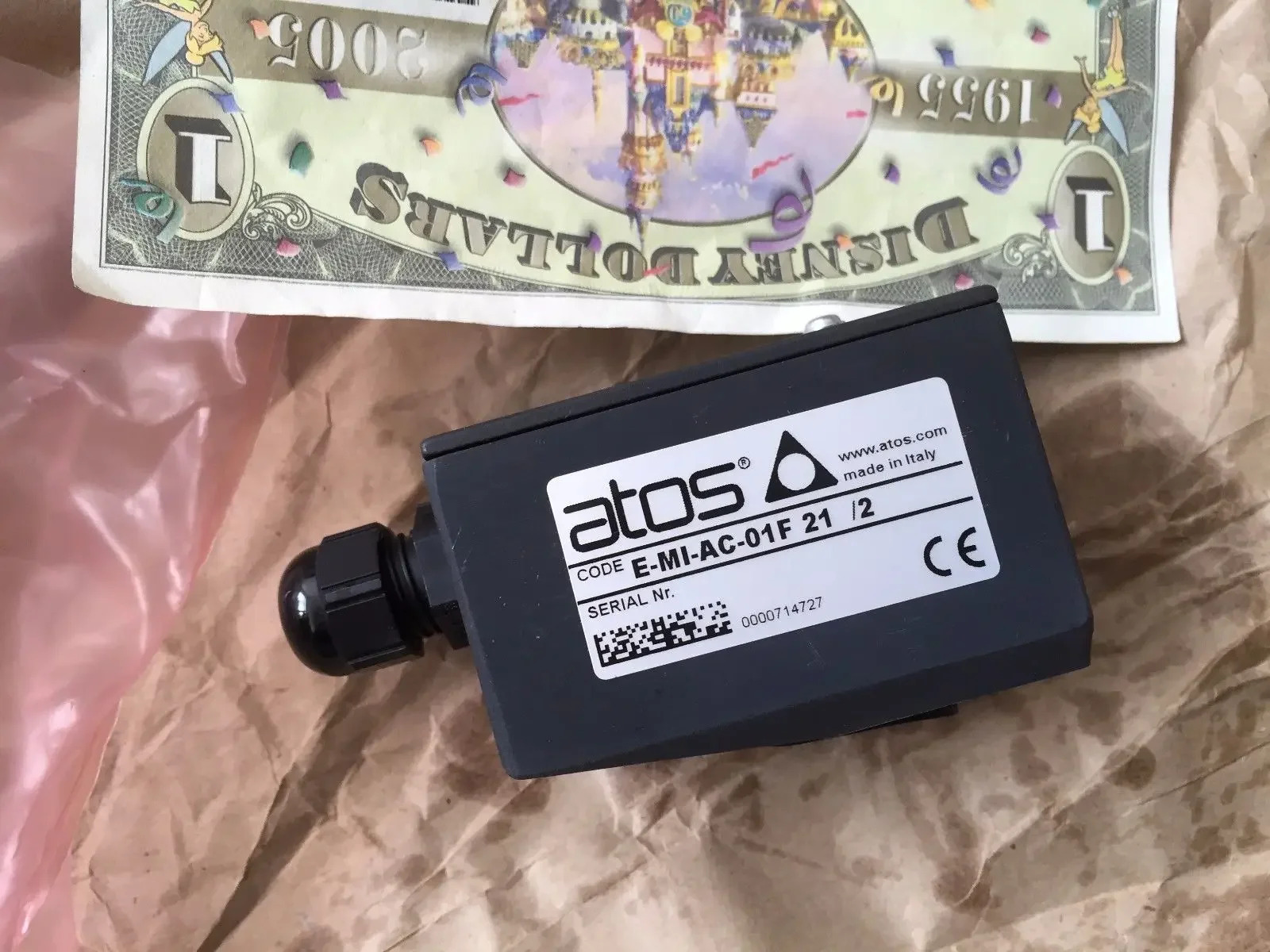 E-MI-AC-01F 21/2 Atos 전기 증폭기 atoss