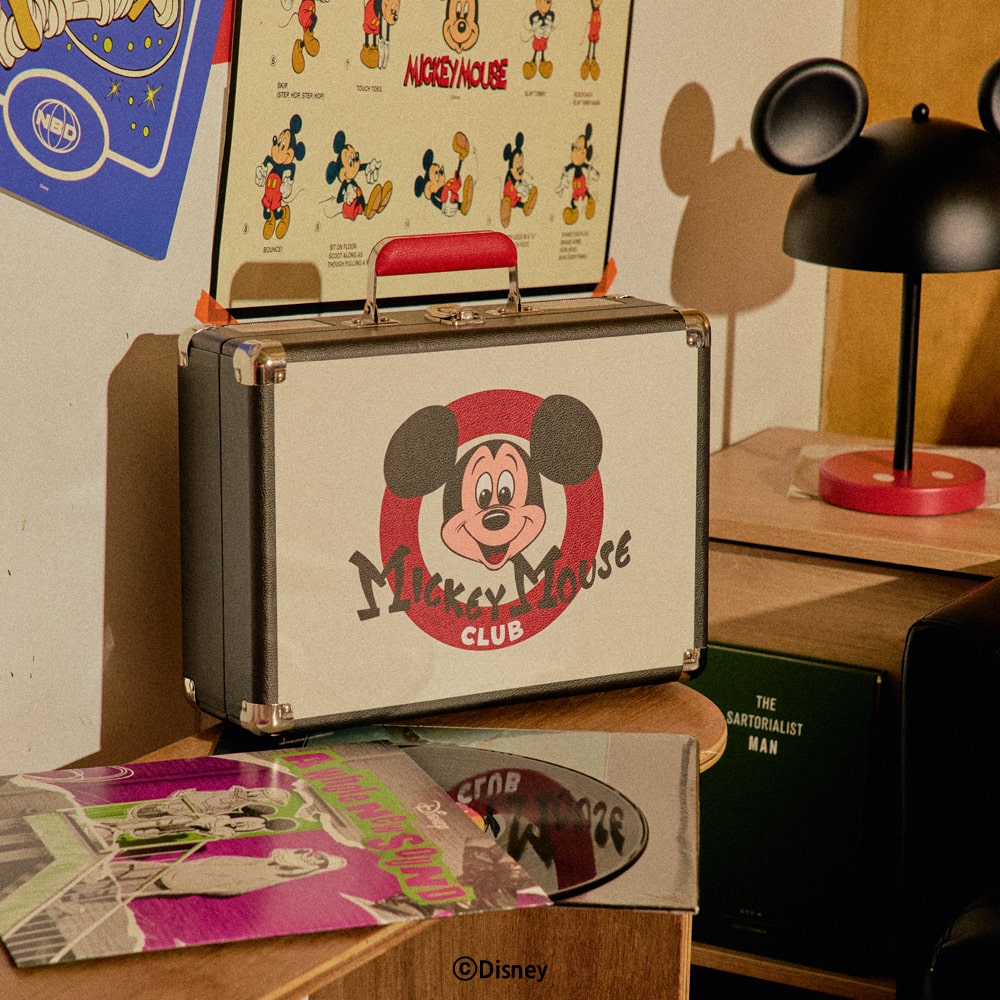 노빅딜 미키 턴테이블 레트로 올인원 무선 블루투스 스피커 - 상세 이미지 2