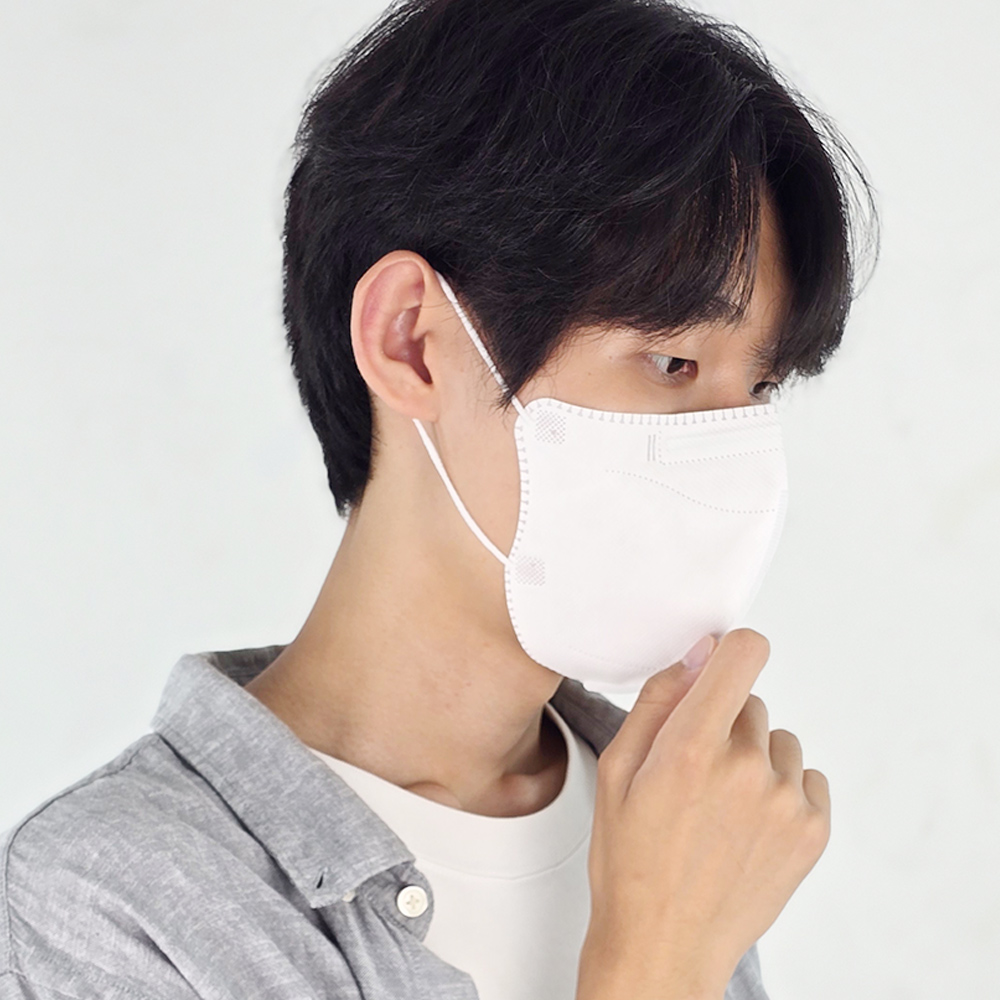 메디케이알 새부리형 데일리핏 KF94 M(중형), 미디화이트, 100개