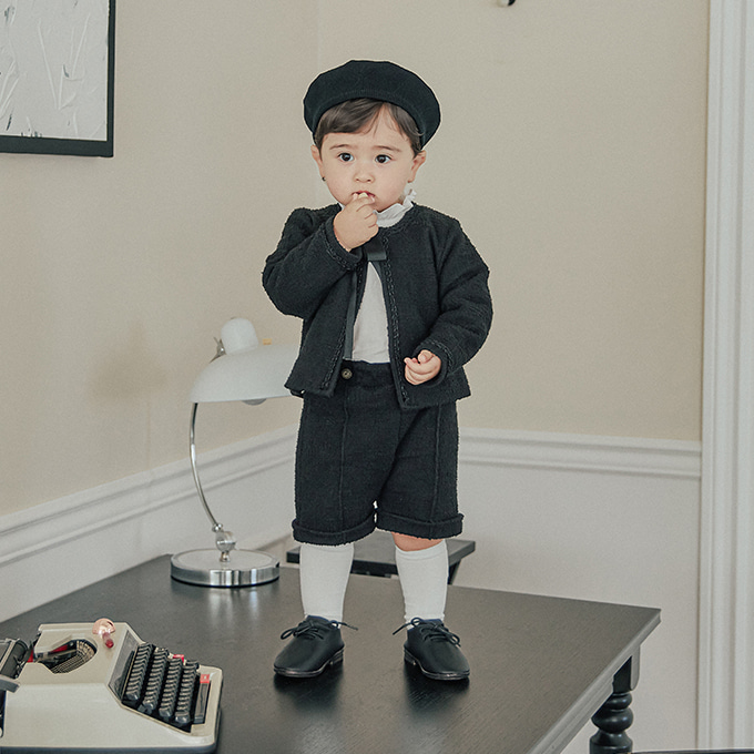 리틀티니 아기정장 남자아기하객룩 유아 정장 돌 백일 남아